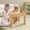 Plywood Kids Table and Chair Set with Spacious Safe Design and Ergonomic Seat
